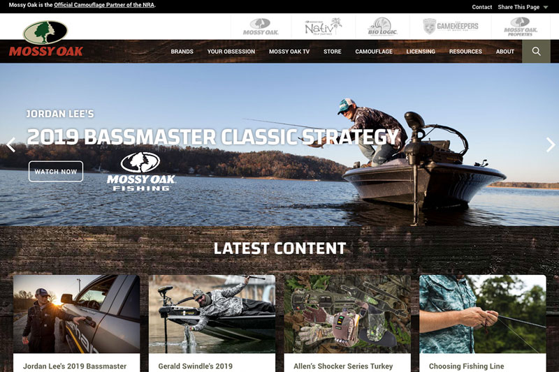 MossyOak.com website